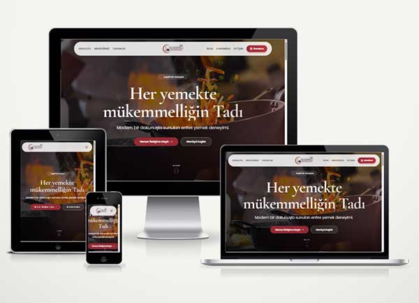 Restaurant Site ve QR Mobil Menü Otomasyon