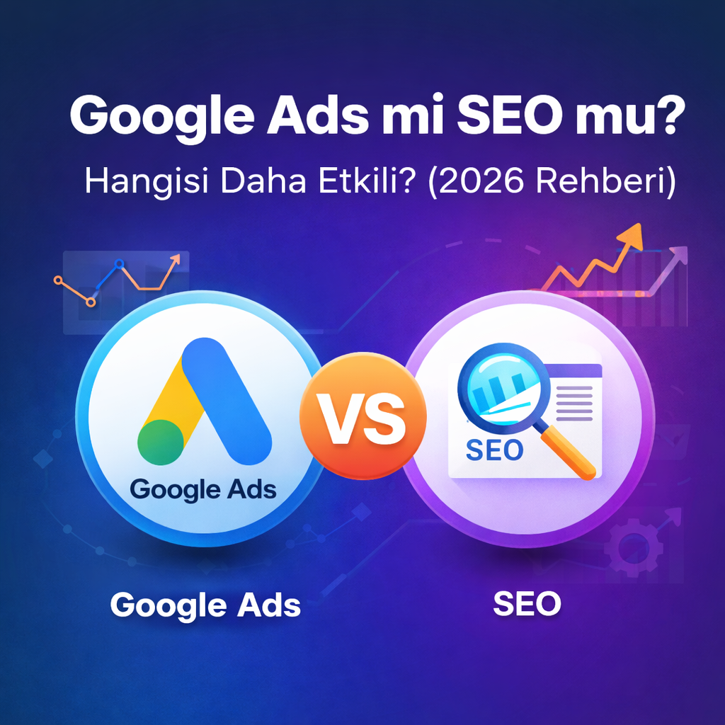 Google Ads mi SEO mu? Hangisi Daha Etkili? (2026 Rehberi)